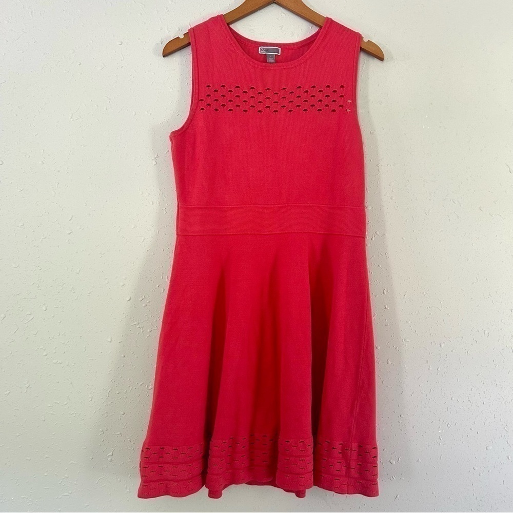 Chelsea28 Pink Coral Sleeveless Sweater Mini Dress Large Nordstrom